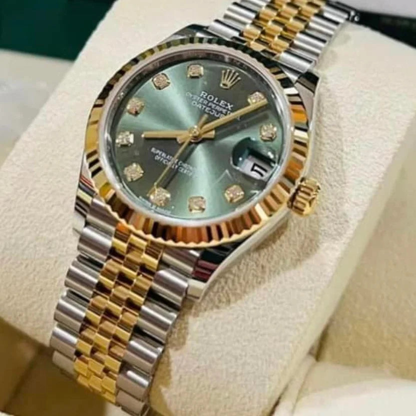 Rolex Datejust Olive Green Dial