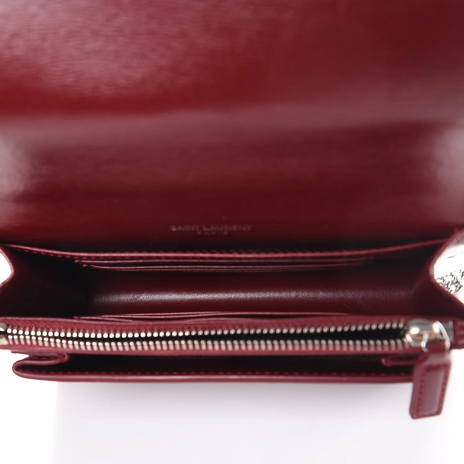 Ysl Calfskin Monogram Sunset Chain Bag