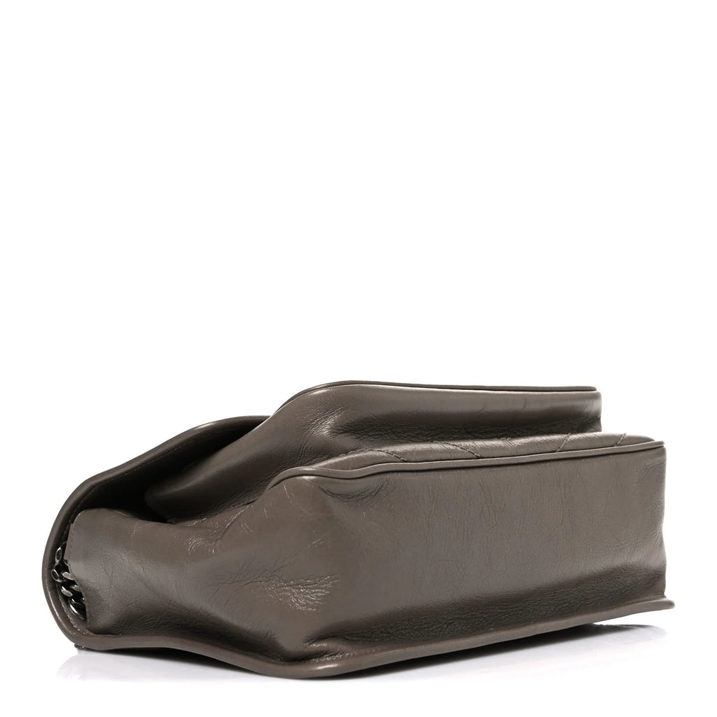 Ysl Crinkled Calfskin Matelasse Monogram Bag