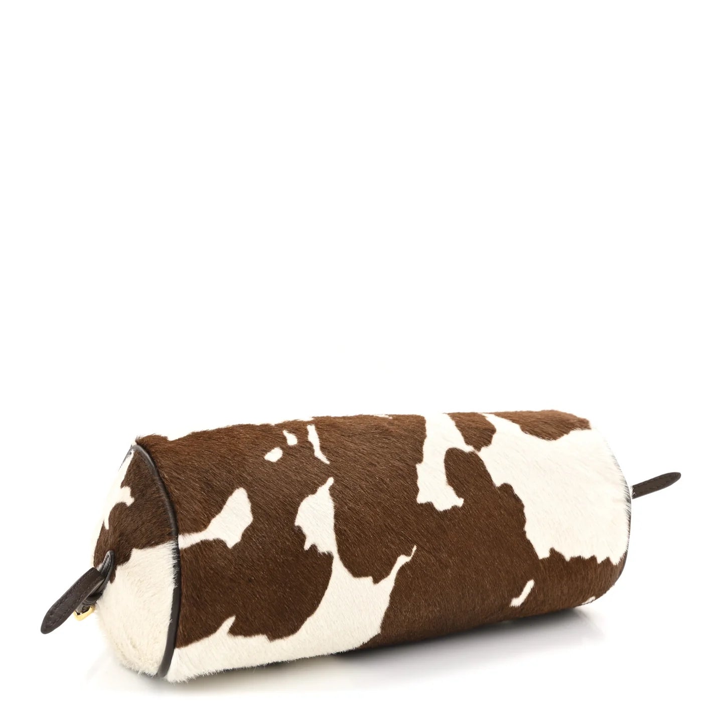 Pouch White Burnt Sienna