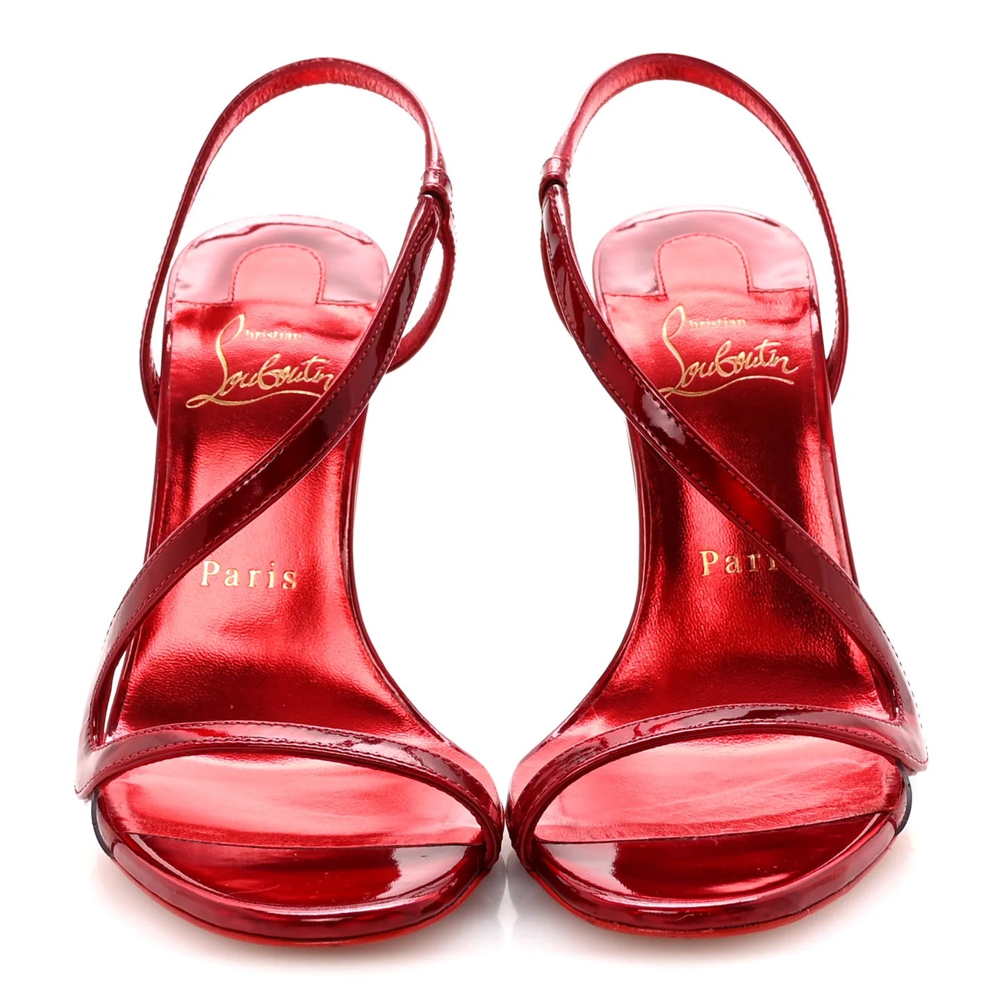 Metallic Patent Rosalie Sandals