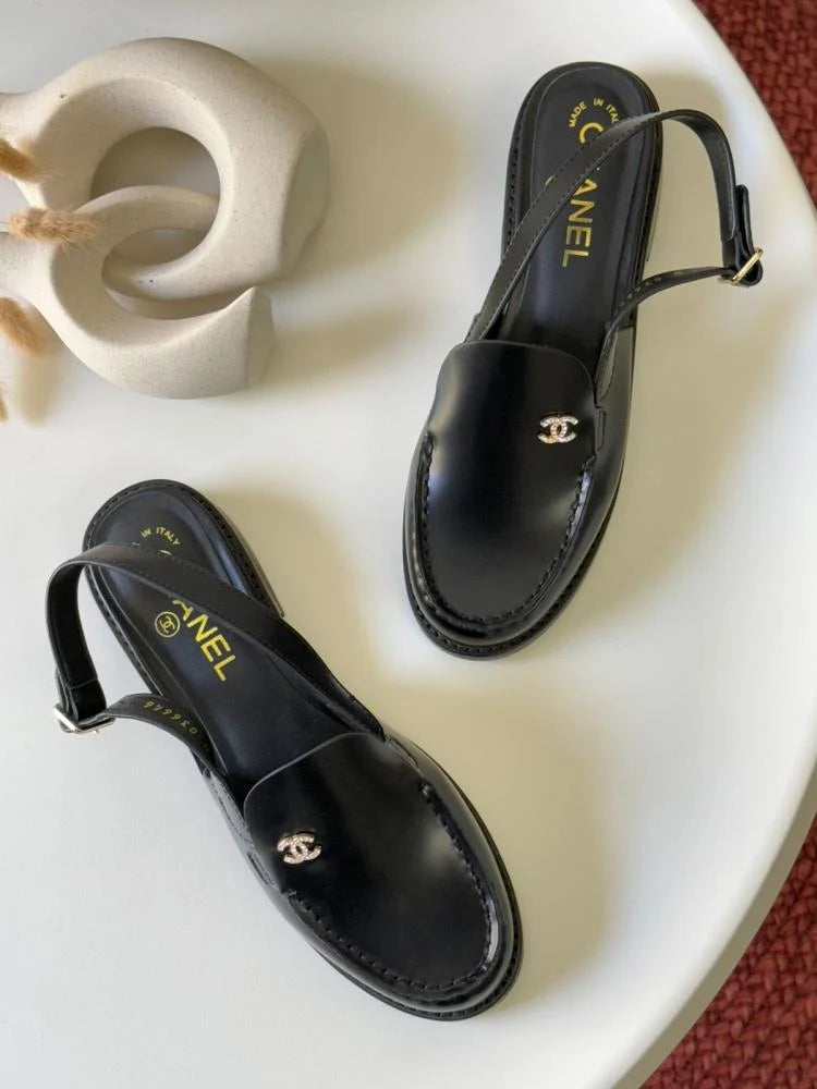 Chanel Women's Black Flat