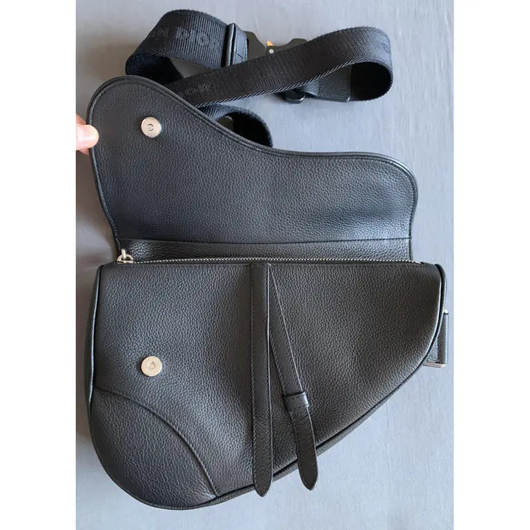 Dior Homme Saddle Leather bag