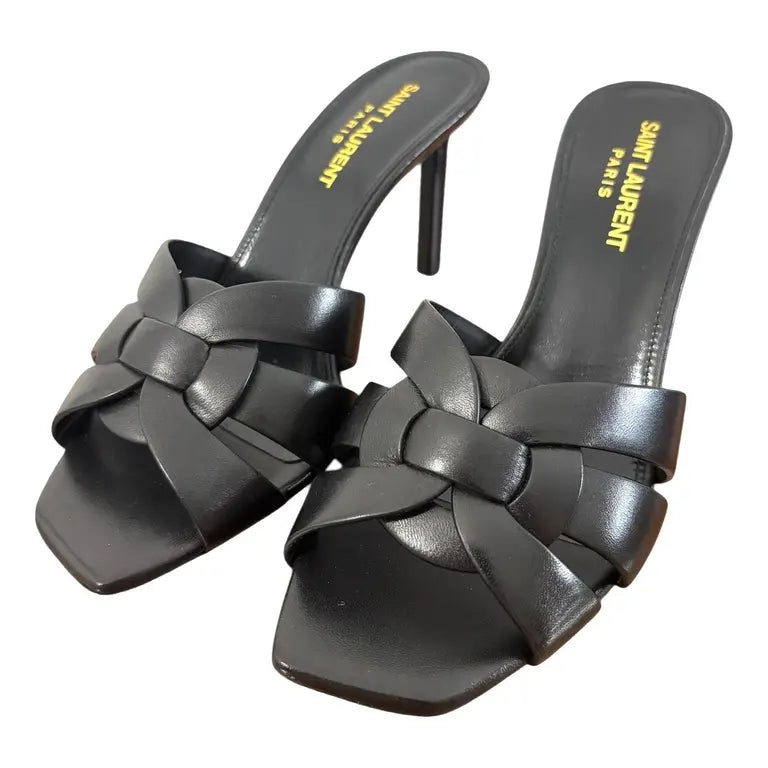 Saint Laurent Tribute leather mules