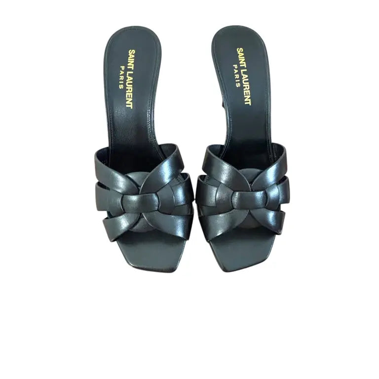 Saint Laurent Tribute leather mules
