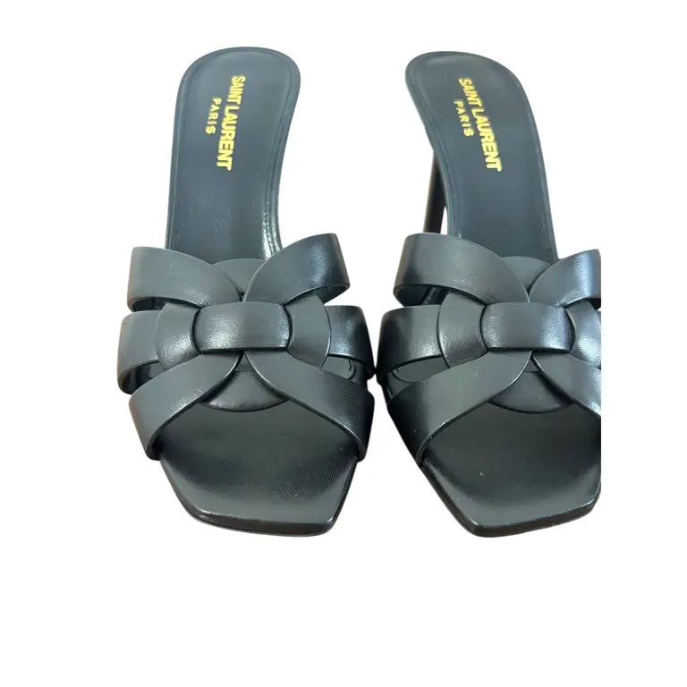 Saint Laurent Tribute leather mules