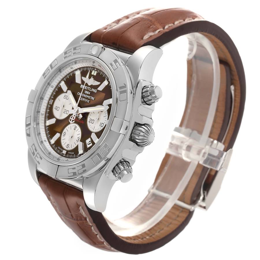 Breitling Brown Steel