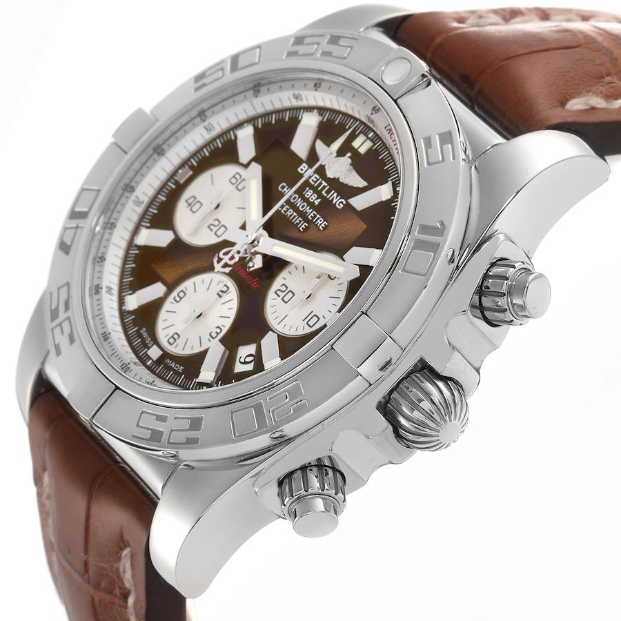 Breitling Brown Steel