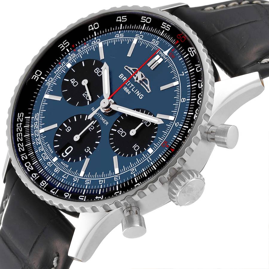 Breitling Blue Dial