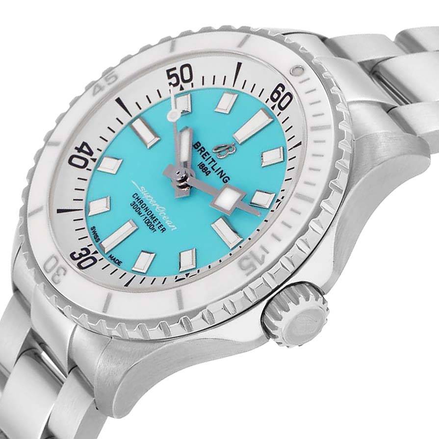 Breitling White Blue