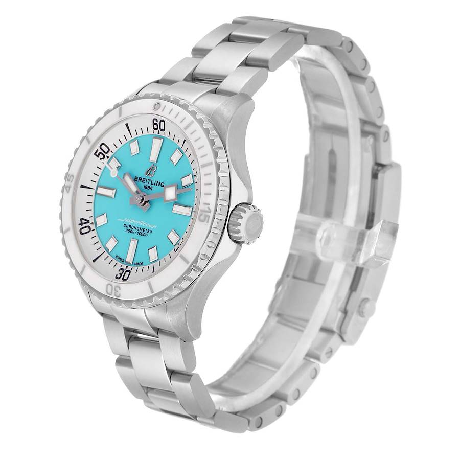 Breitling White Blue