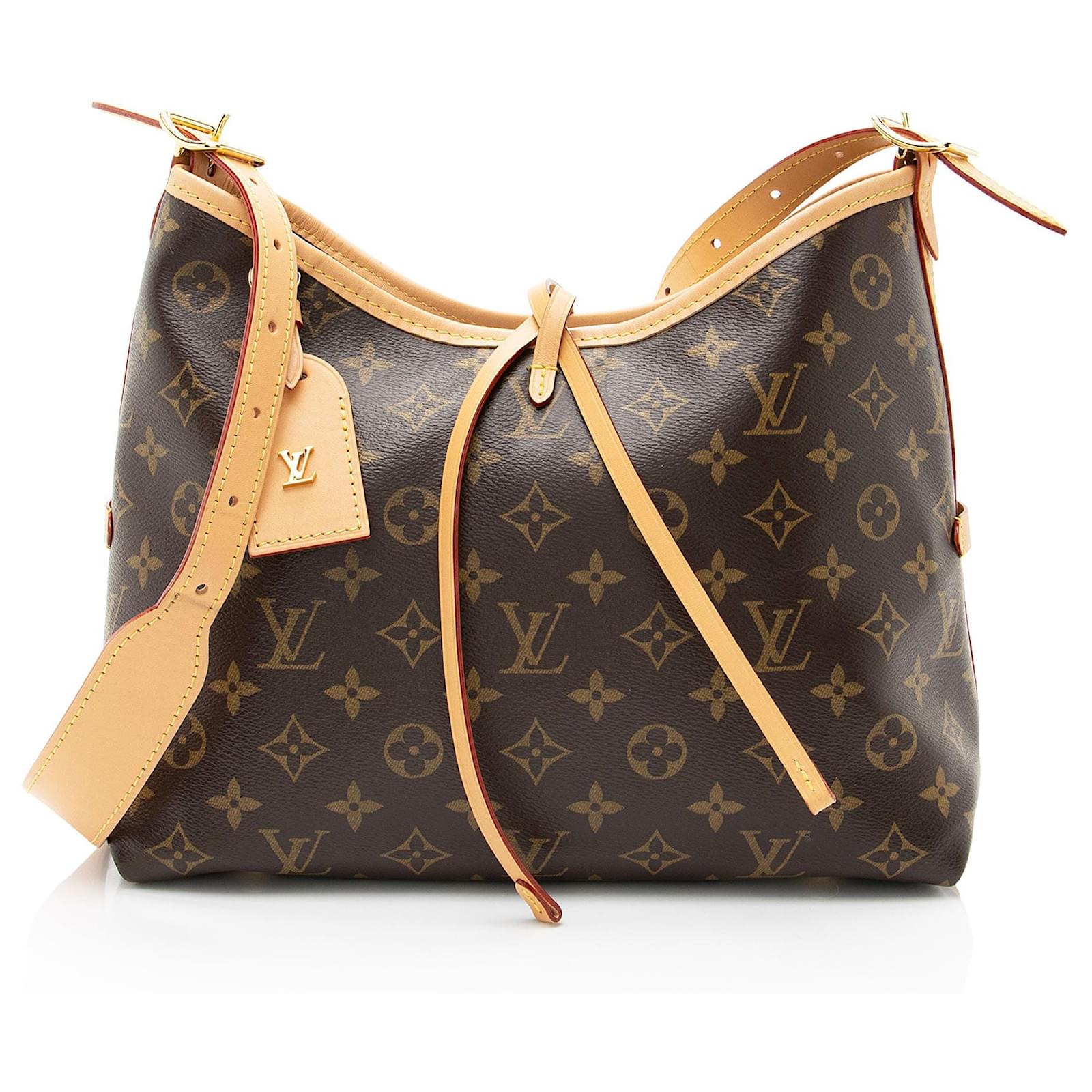 LV Canvas Shoulder Bag Brown