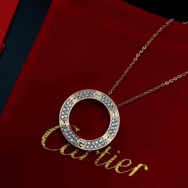 Cartier Paved Necklace