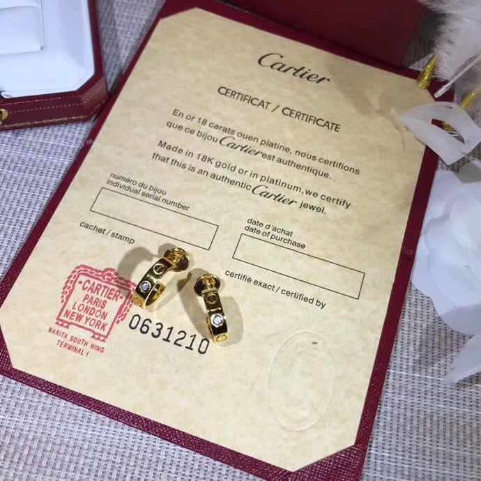 Cartier Smooth Earrings