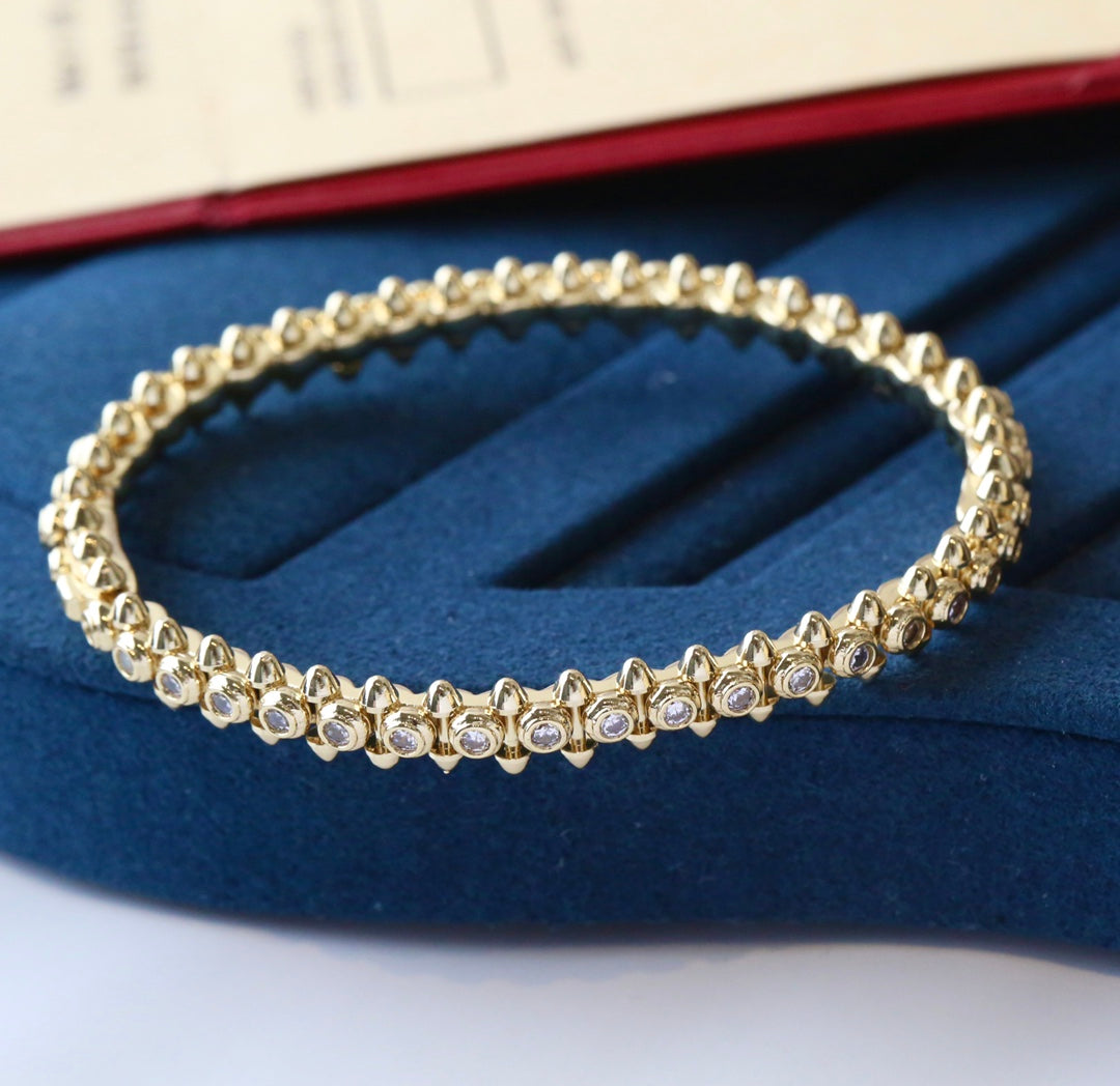 Gold Tennis Bracelet