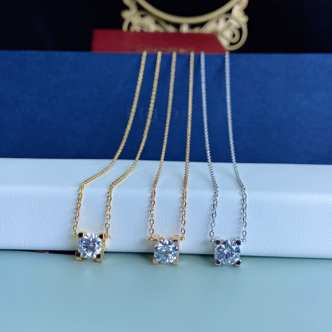Cartier Carra Sterling Necklace