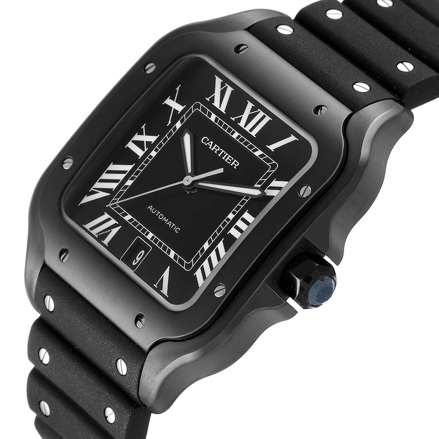 Cartier Santos Black