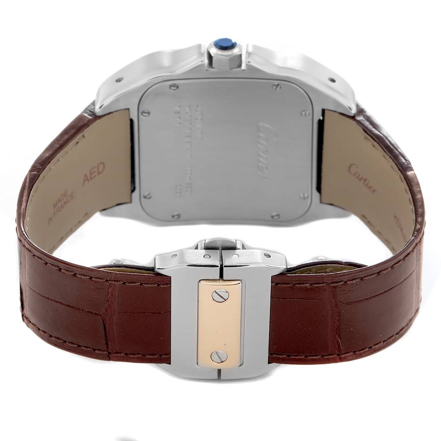 Cartier Santos Steel