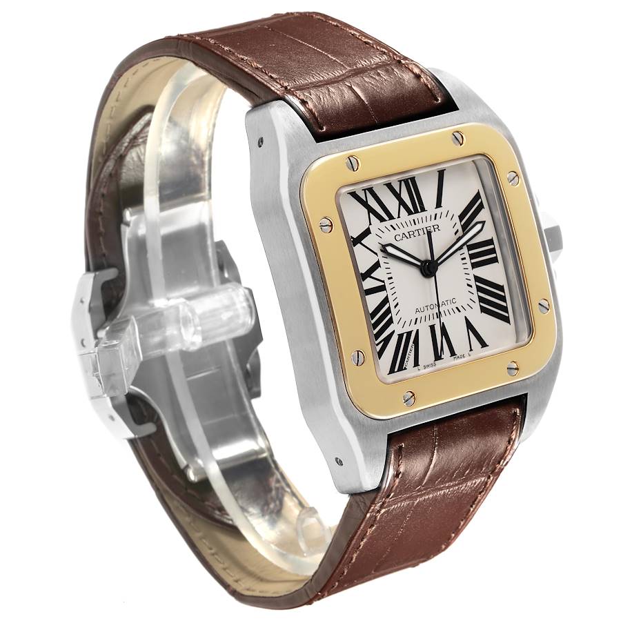 Cartier Santos Steel