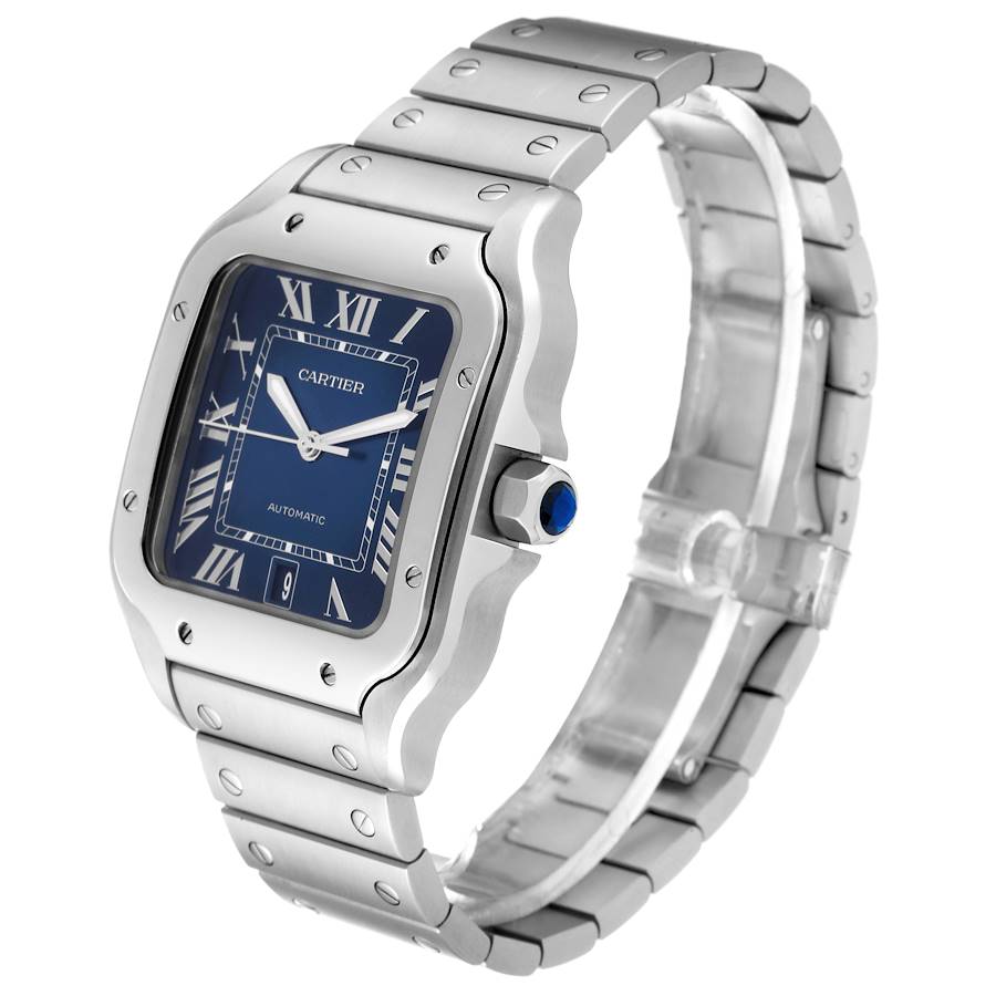 Cartier Santos Blue