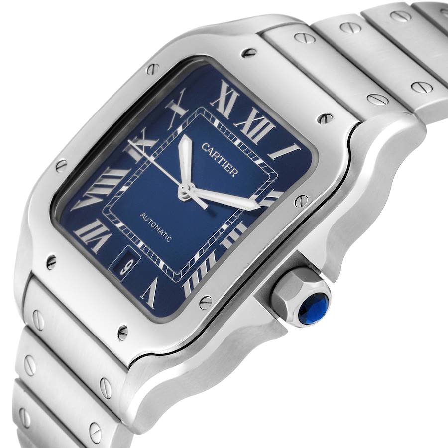 Cartier Santos Blue