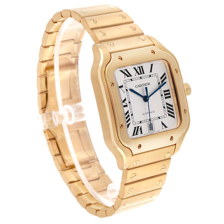 Cartier Santos Gold