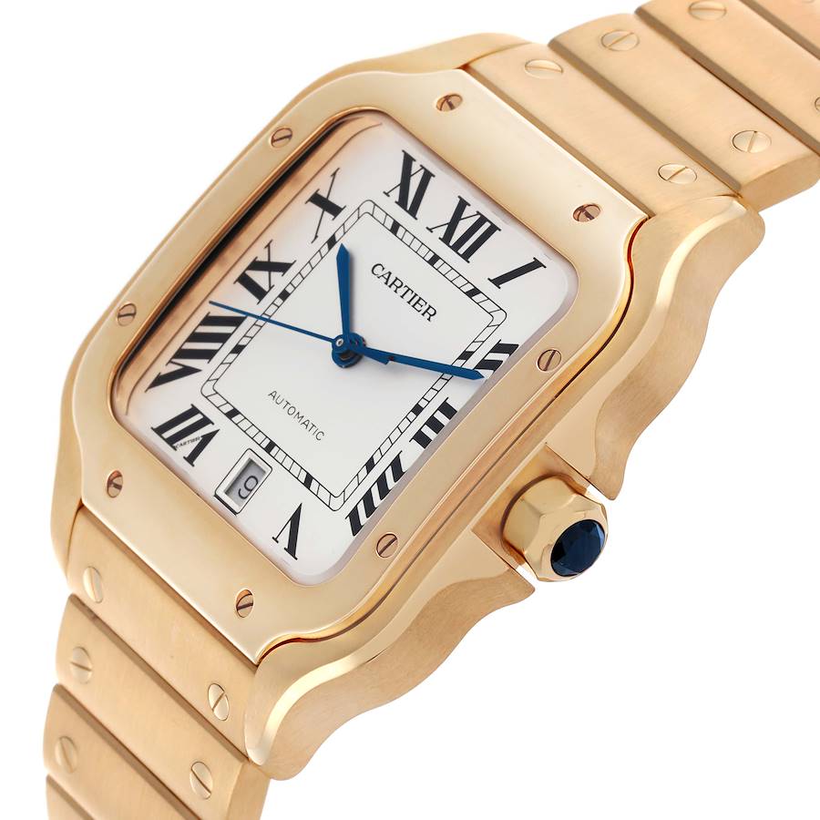 Cartier Santos Gold