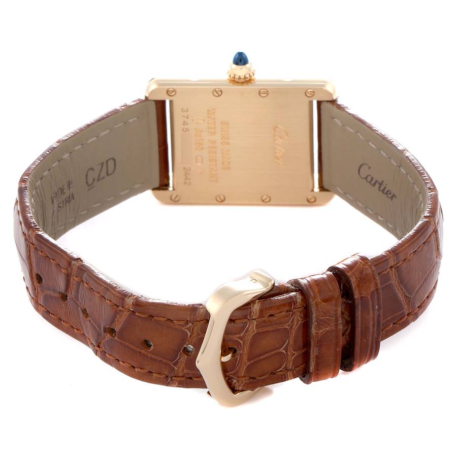 Cartier Tank Brown