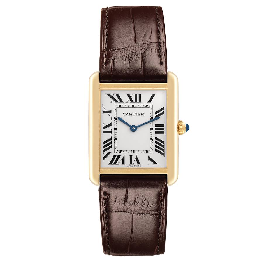 Cartier Tank Solo Dark Brwon Strap