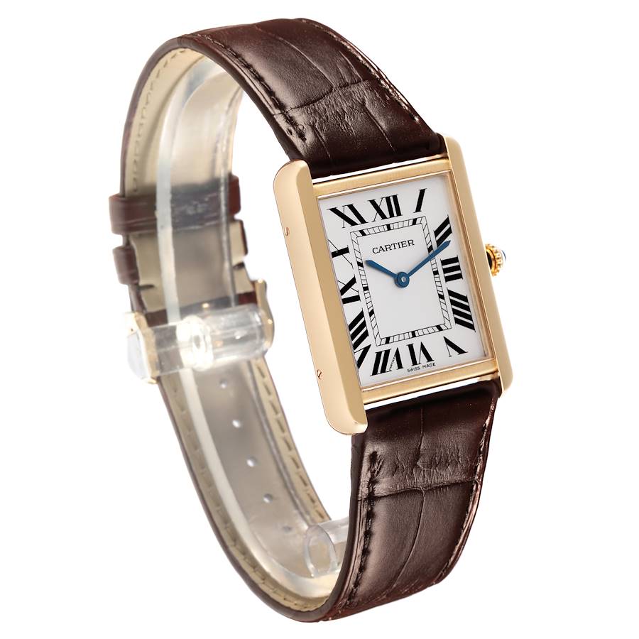 Cartier Tank Solo Dark Brwon Strap