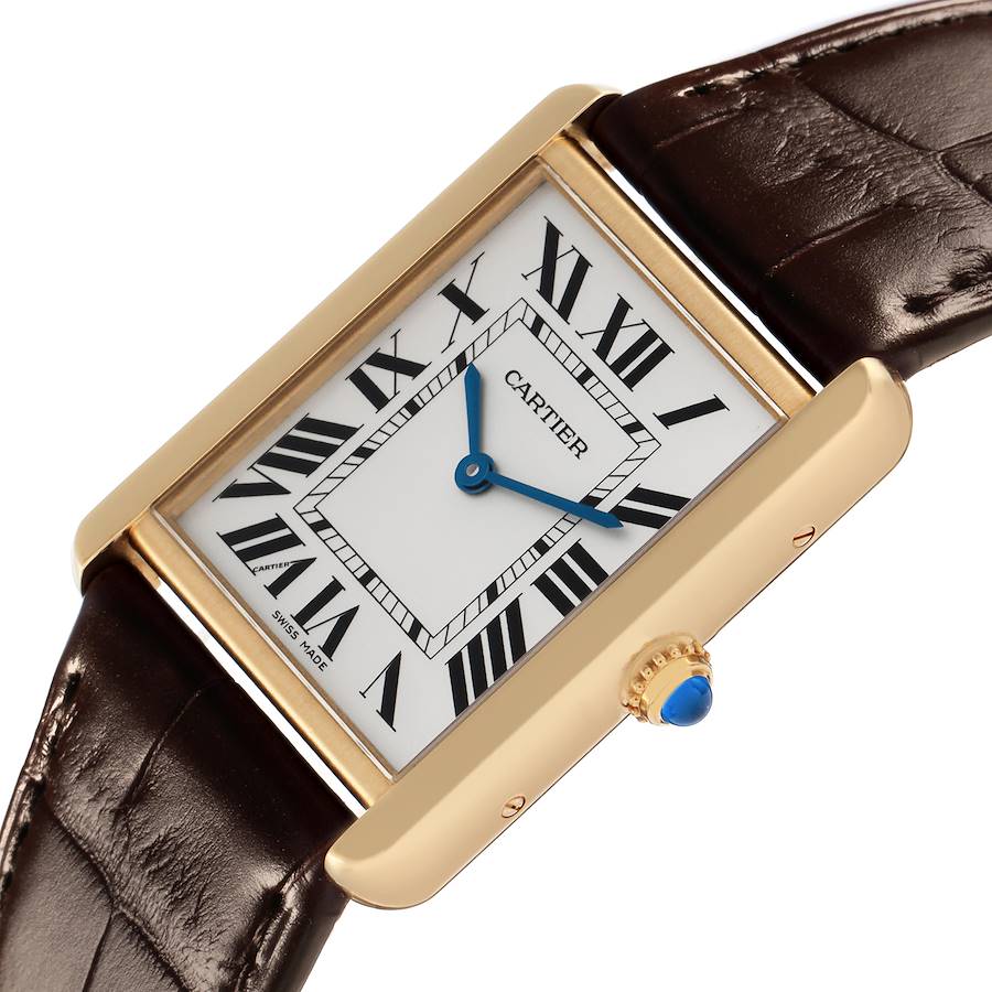 Cartier Tank Solo Dark Brwon Strap