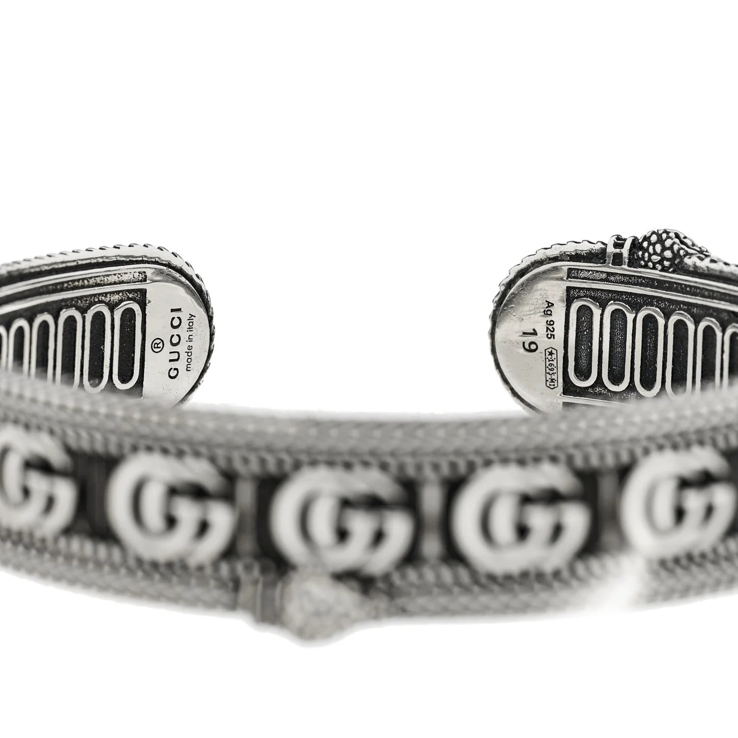 Gucci Sterling Silver Cuff Bracele