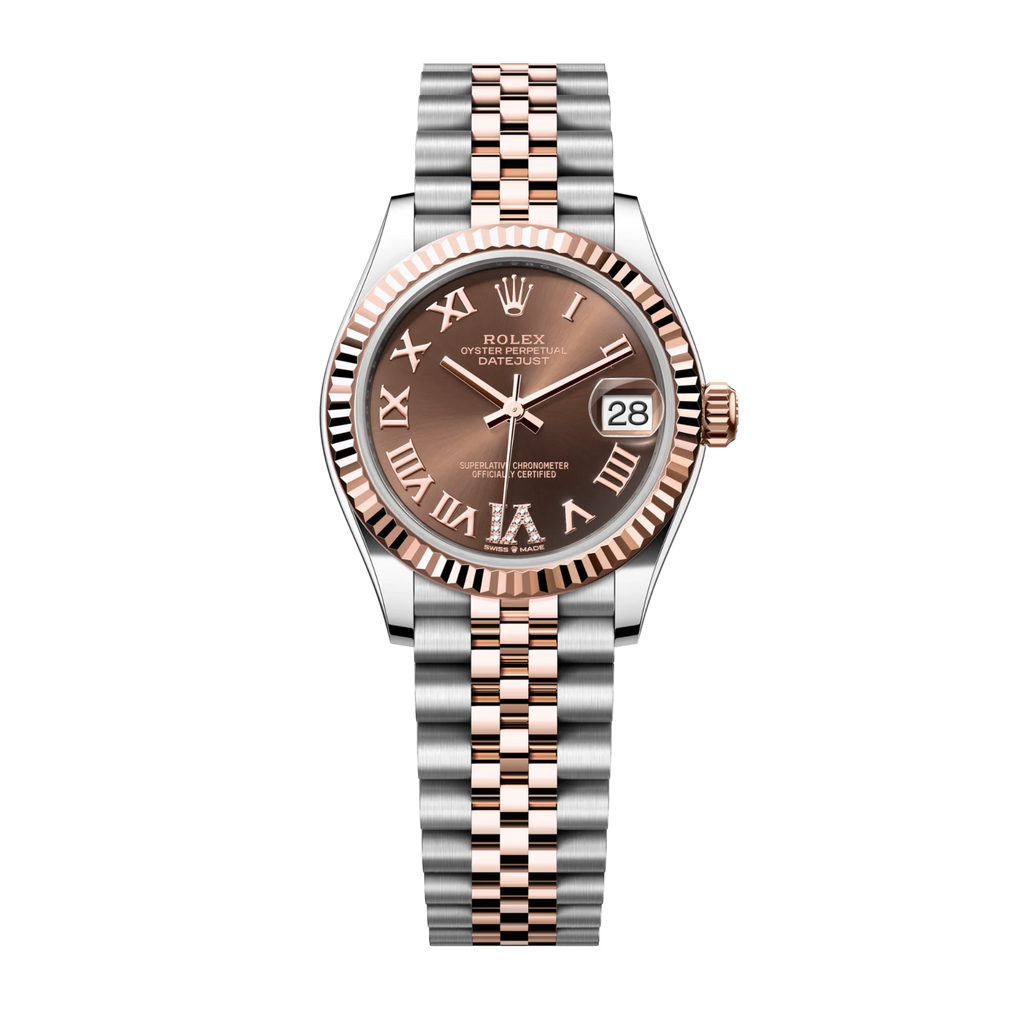 Rolex Datejust Roman Brown Dial