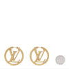 LV Gold Earrings