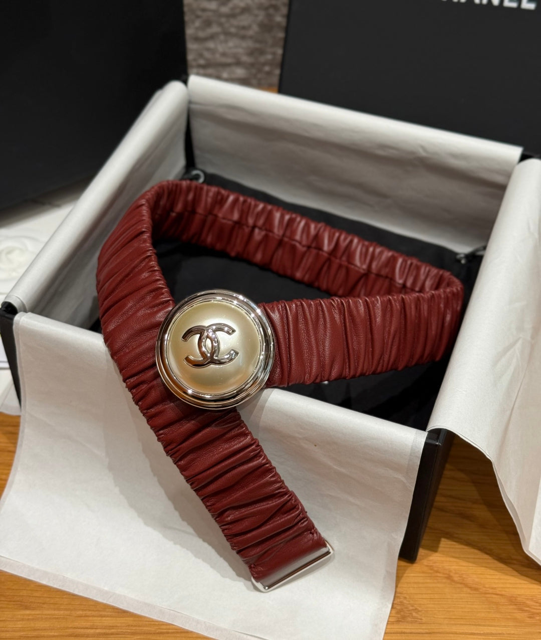 Chanel Belt  Red