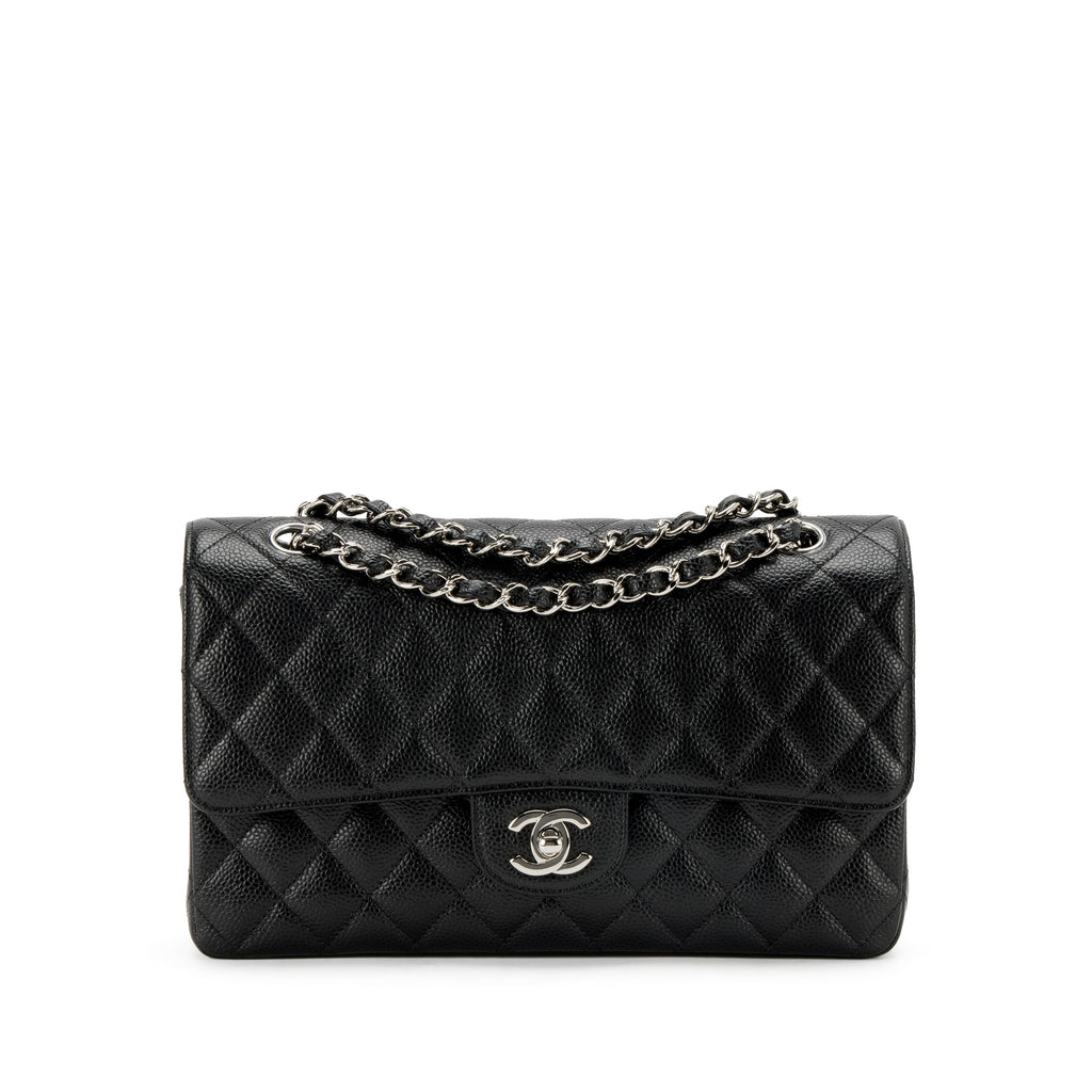 Chanel CF Caviar Leather Handbag