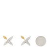 LV Silver Earrings