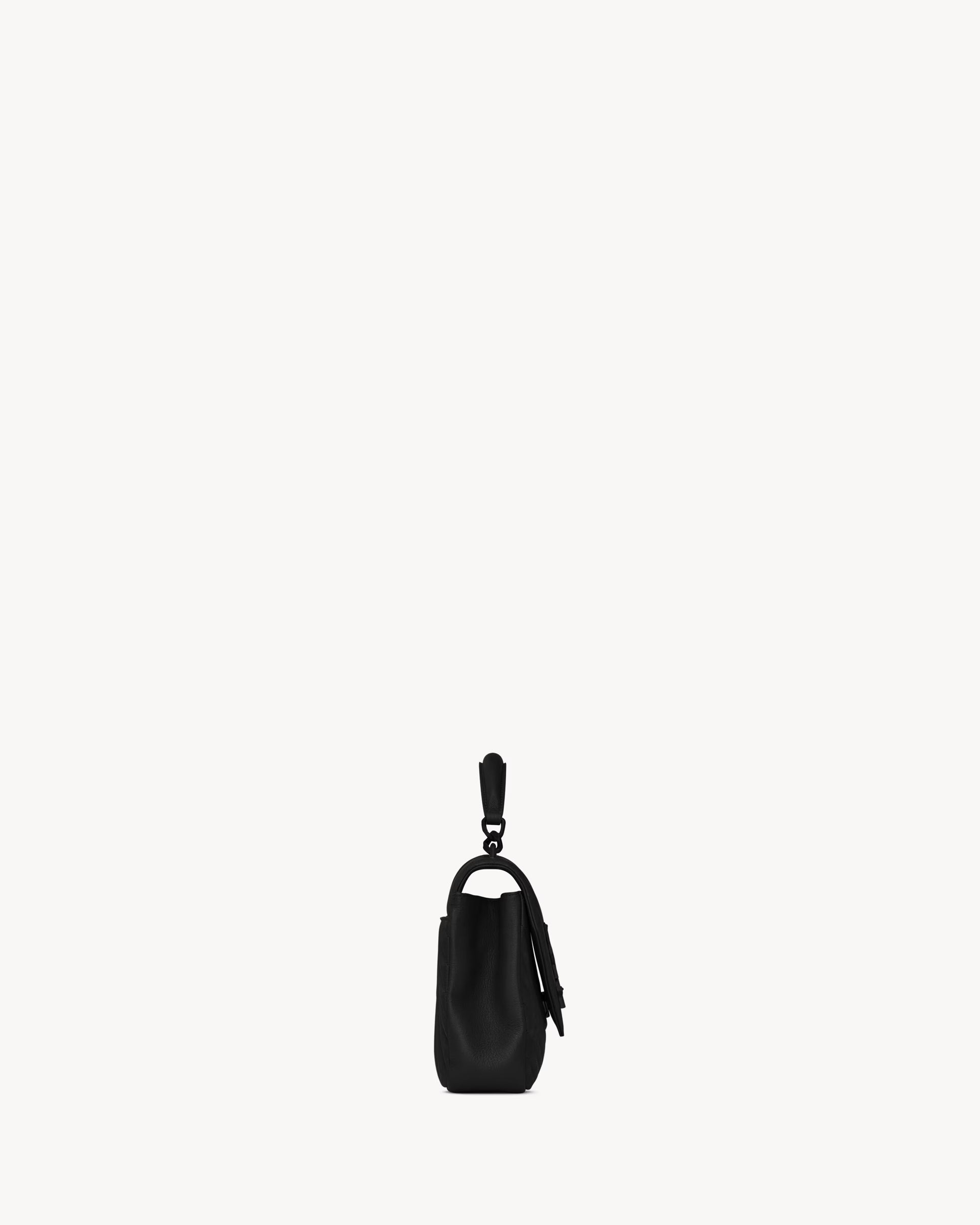 Ysl College Medium In Quilted Leather Bag