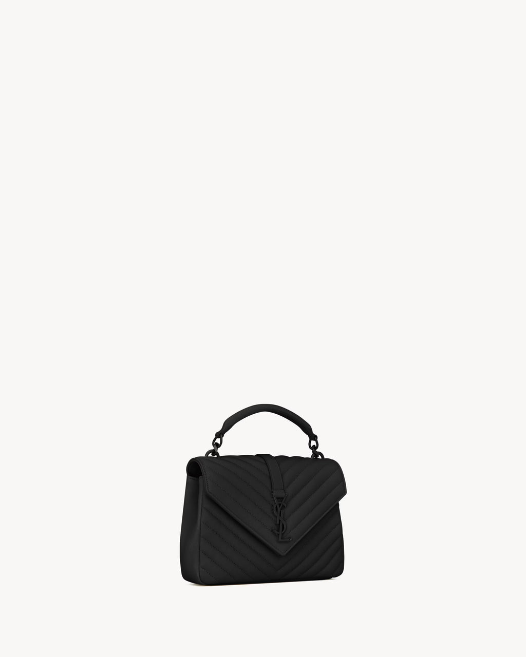 Ysl College Medium In Quilted Leather Bag