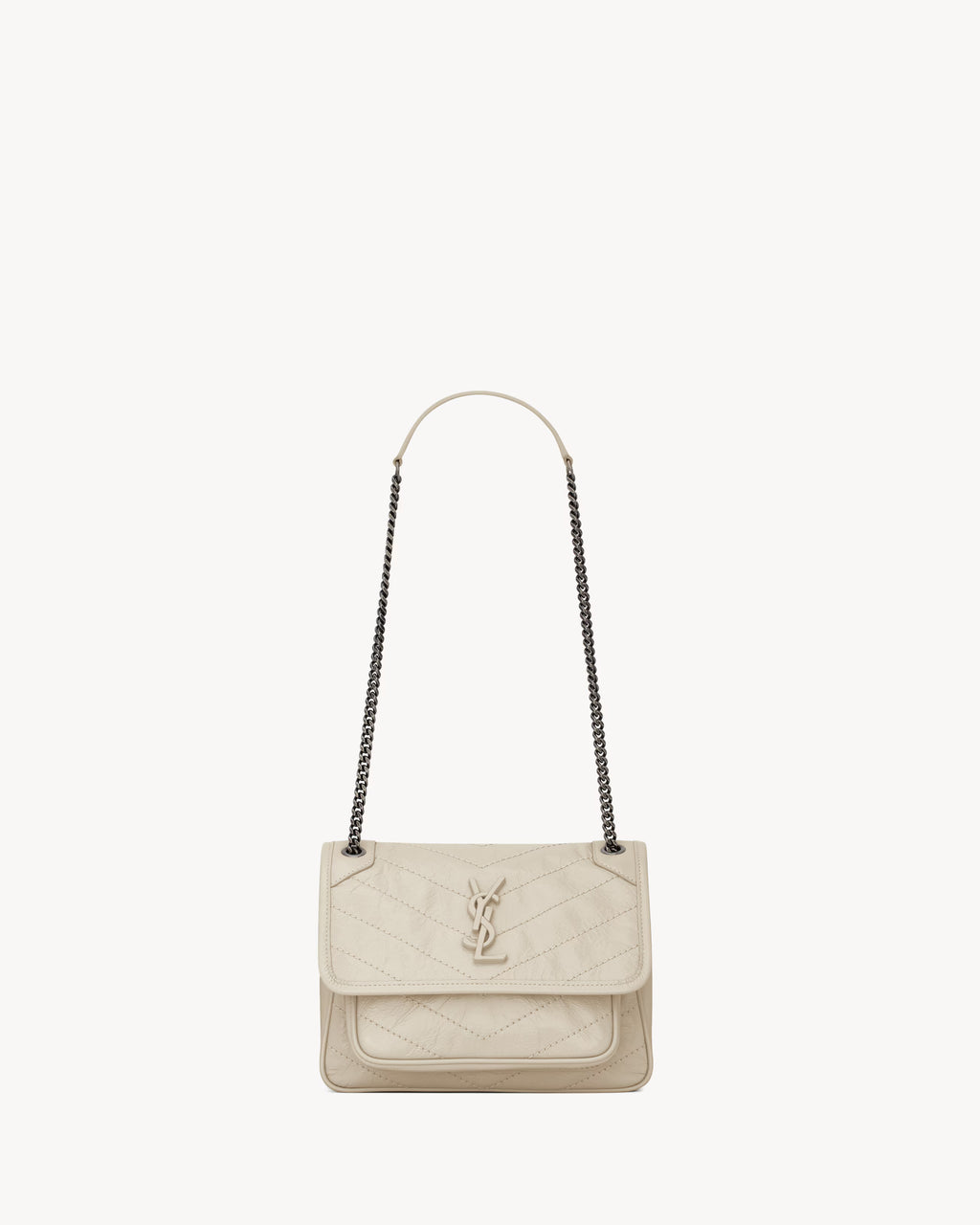 Ysl Niki Baby white bag