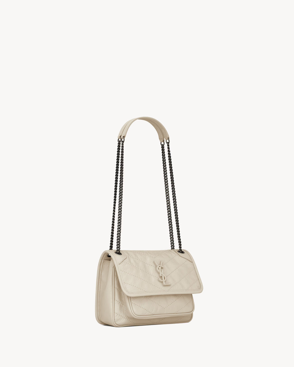 Ysl Niki Baby white bag