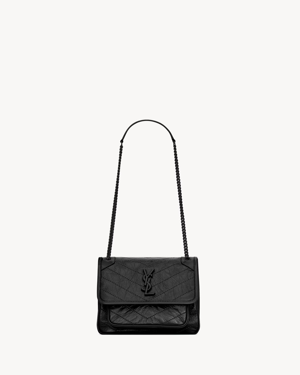 Ysl Niki Baby Vintage Leather Bag