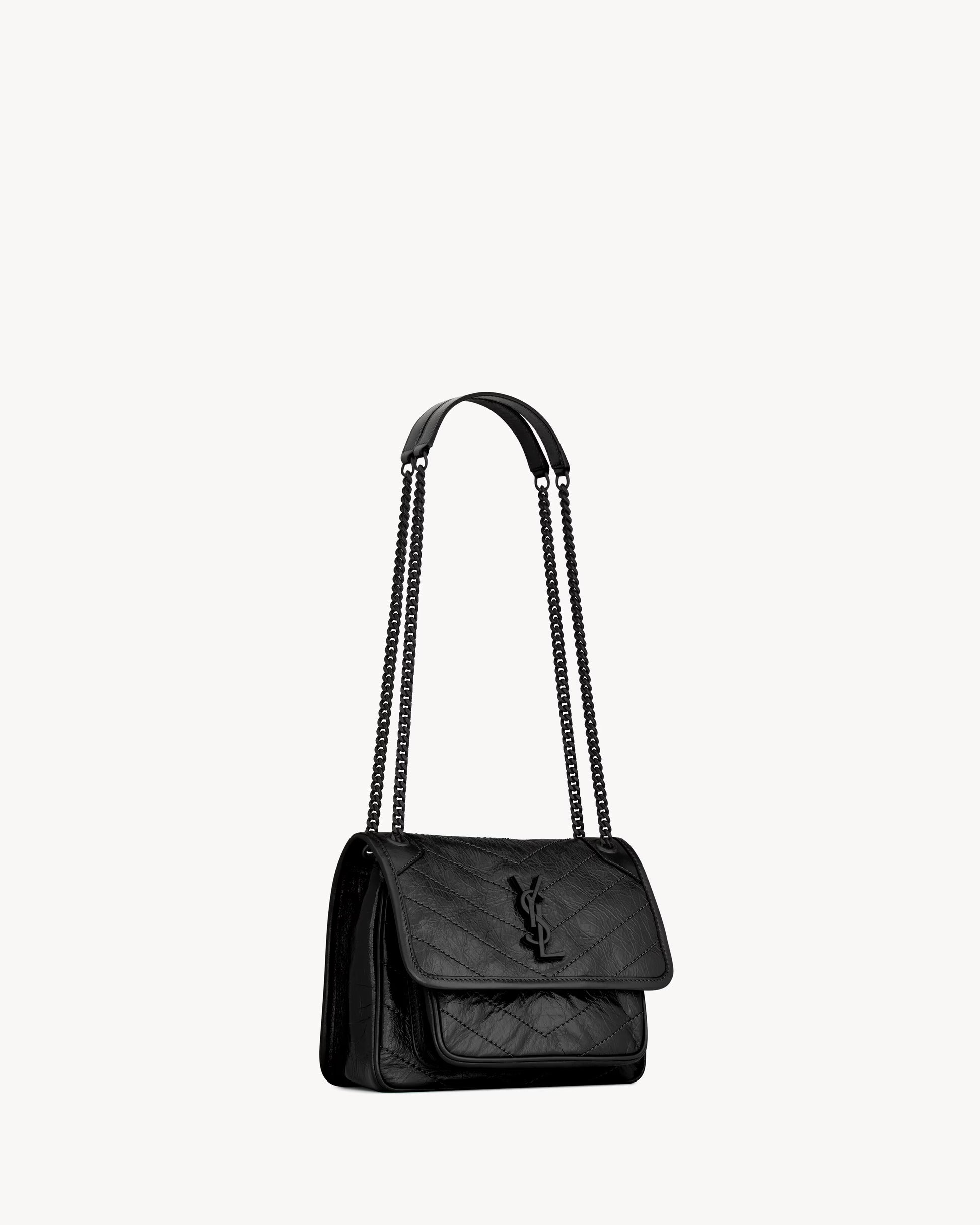 Ysl Niki Baby Vintage Leather Bag