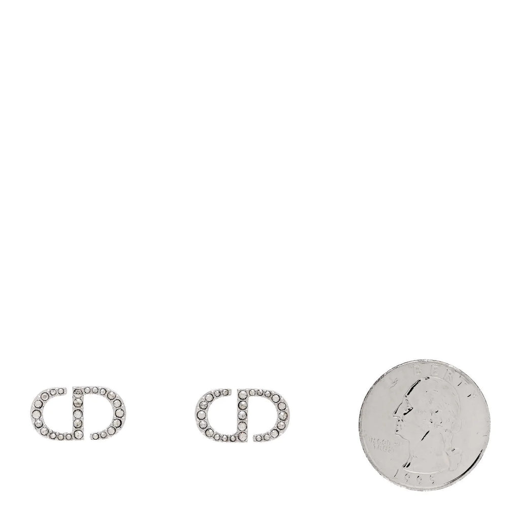 Crystal Petit CD Stud Earrings