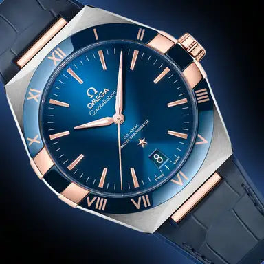 Omega Constellation Blue Dial