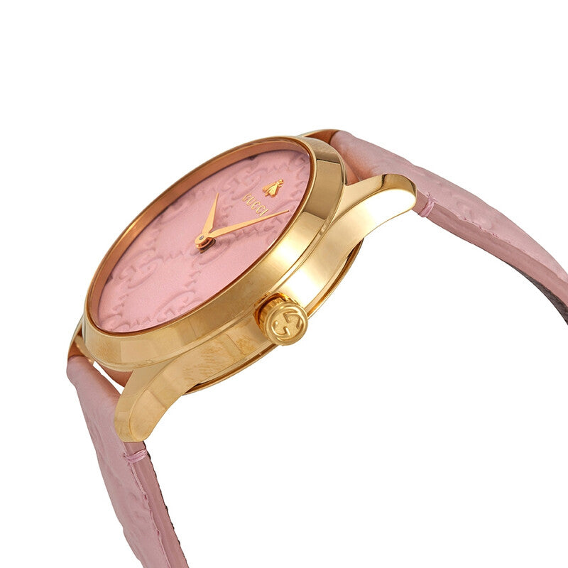 G-Timeless Quartz Pastel Pink Dial