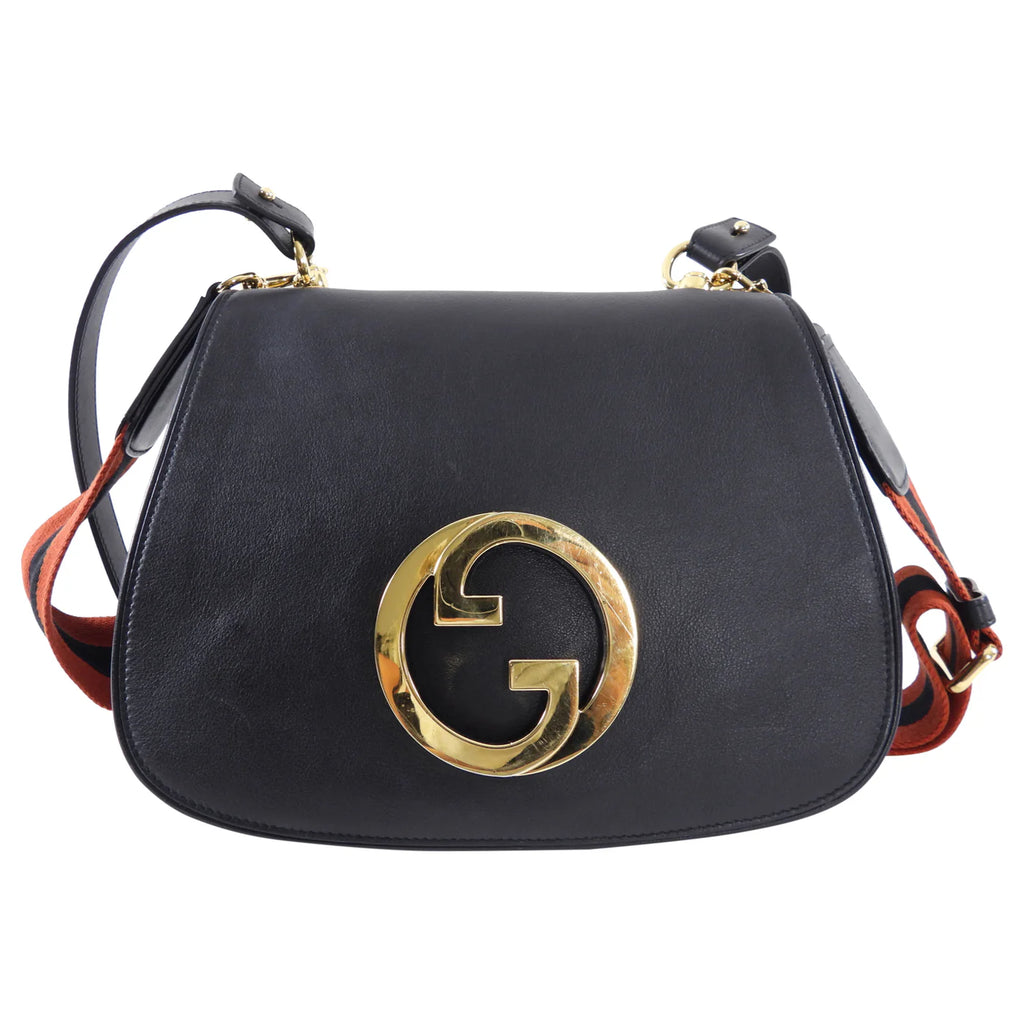 Gucci Large Web Strap Blondie Messenger Bag