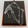 Hermès Silver Chain Necklace