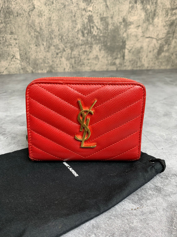 Yves Saint Laurent Compact Wallet