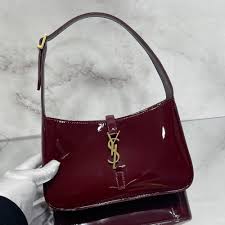 YSL Hobo Patent Leather with Brand Box